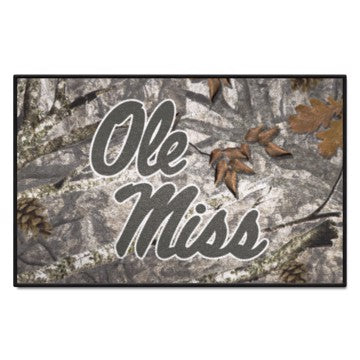 Wholesale-Ole Miss Rebels Starter Mat - Camo 19"x30" SKU: 33962