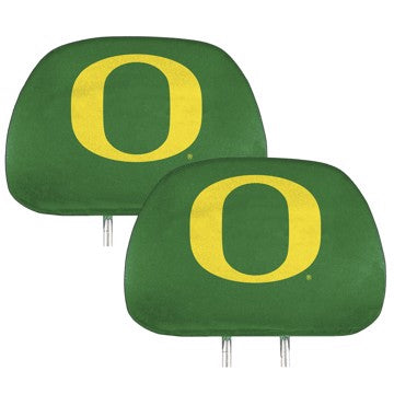Wholesale-Oregon Printed Headrest Cover University of Oregon Printed Headrest Cover 14” x 10” - "O" Primary Logo SKU: 62066