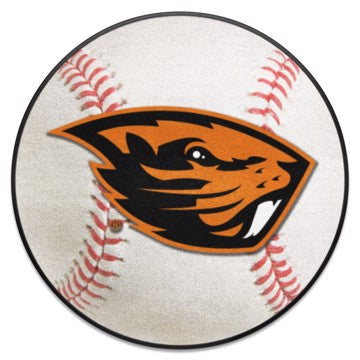 Wholesale-Oregon State Beavers Baseball Mat 27" diameter SKU: 4525