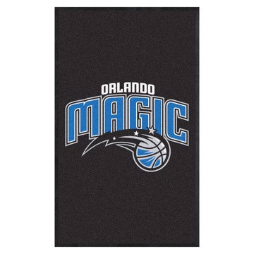 Wholesale-Orlando Magic 3X5 High-Traffic Mat with Rubber Backing NBA Commercial Mat - Portrait Orientation - Indoor - 33.5" x 57" SKU: 9938