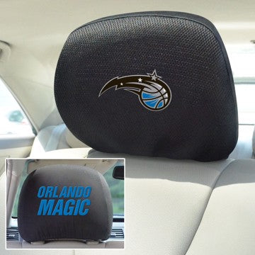 Wholesale-Orlando Magic Headrest Cover Set NBA Universal Fit - 10" x 13" SKU: 12523