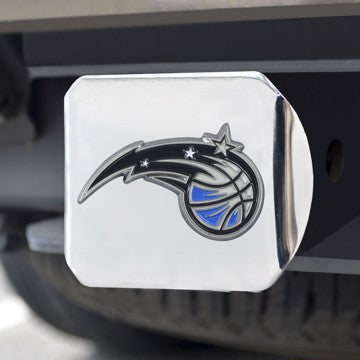 Wholesale-Orlando Magic Hitch Cover NBA Color Emblem on Chrome Hitch - 3.4" x 4" SKU: 22741