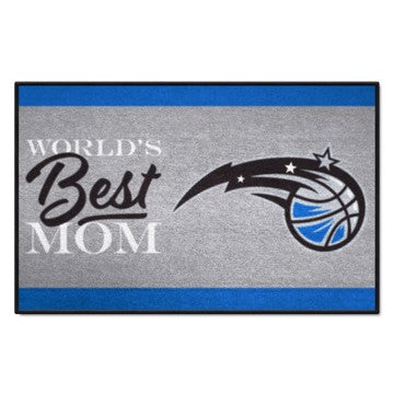 Wholesale-Orlando Magic Starter Mat - World's Best Mom NBA Accent Rug - 19" x 30" SKU: 34190