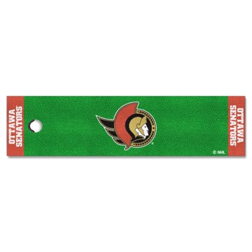Wholesale-Ottawa Senators Putting Green Mat NHL 18" x 72" SKU: 10428