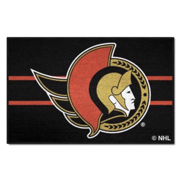 Wholesale-Ottawa Senators Starter - Uniform Alternate Jersey NHL Accent Rug - 19" x 30" SKU: 31945