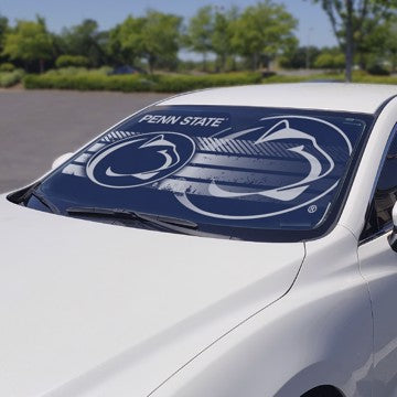 Wholesale-Penn State Auto Shade Penn State Auto Shade 59" x 29.5" - Primary Logo, Alternate Logo and Wordmark SKU: 60024