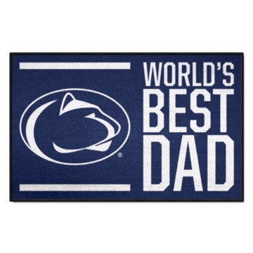 Wholesale-Penn State Nittany Lions World's Best Dad Starter Mat 19"x30" SKU: 18204
