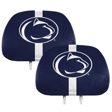 Wholesale-Penn State Printed Headrest Cover Penn State Printed Headrest Cover 14” x 10” - "Nittany Lion" Primary Logo SKU: 62067