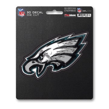 Wholesale-Philadelphia Eagles 3D Decal NFL 1 piece - 5” x 6.25” (total) SKU: 62786