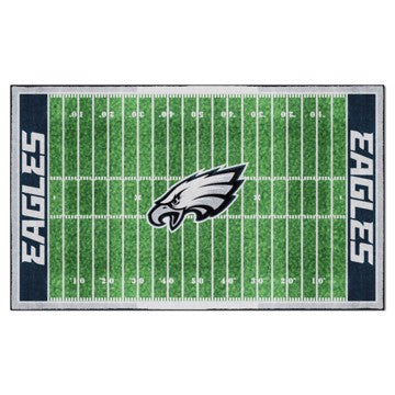 Wholesale-Philadelphia Eagles 6X10 Plush Rug NFL Plush Area Rug - 70" x 117" SKU: 35162