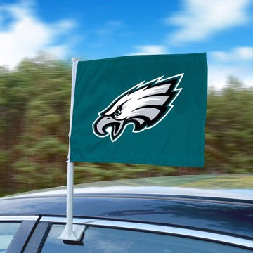 Wholesale-Philadelphia Eagles Car Flag NFL Auto Flag - 1 Piece - 11" x 14" SKU: 26152