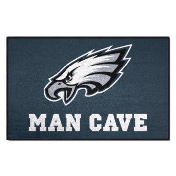 Wholesale-Philadelphia Eagles Man Cave Starter NFL Accent Rug - 19" x 30" SKU: 14353