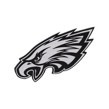 Wholesale-Philadelphia Eagles Molded Chrome Emblem NFL Plastic Auto Accessory SKU: 60280