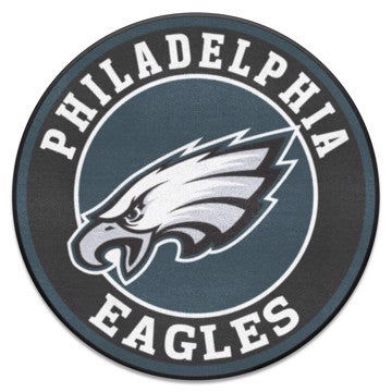 Wholesale-Philadelphia Eagles Roundel Mat NFL Accent Rug - Round - 27" diameter SKU: 17971