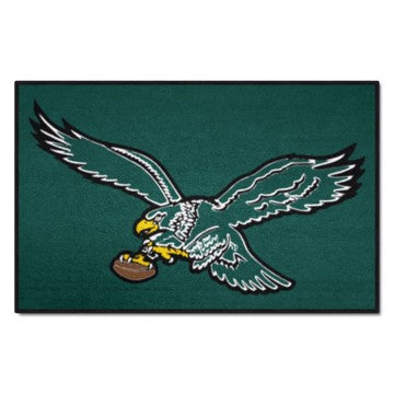 Wholesale-Philadelphia Eagles Starter Mat - Retro Collection NFL Accent Rug - 19" x 30" SKU: 32509