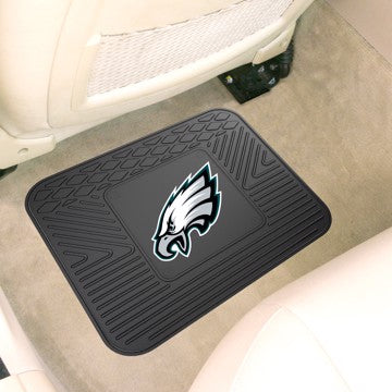 Wholesale-Philadelphia Eagles Utility Mat NFL Back Seat Car Floor Mats - 1 Piece - 14" x 17" SKU: 9988