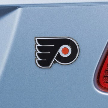 Wholesale-Philadelphia Flyers Emblem - Color NHL Exterior Auto Accessory - Color Emblem - 2" x 3.2" SKU: 22245
