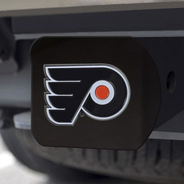 Wholesale-Philadelphia Flyers Hitch Cover NHL Color Emblem on Black Hitch - 3.4" x 4" SKU: 22785