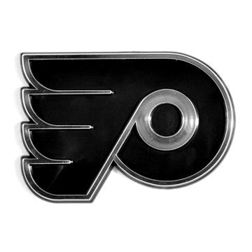 Wholesale-Philadelphia Flyers Molded Chrome Emblem NHL Plastic Auto Accessory SKU: 60310