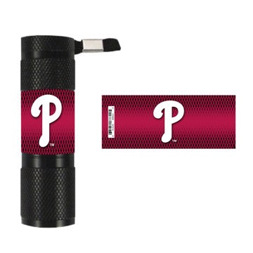 Wholesale-Philadelphia Phillies Flashlight MLB 1.1" H x 0.3" W x 3.4" L SKU: 62278