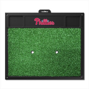 Wholesale-Philadelphia Phillies Golf Hitting Mat MLB 20" x 17" SKU: 15440