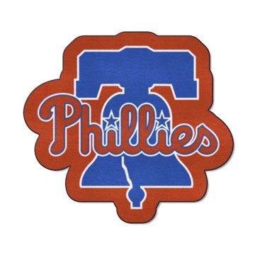 Wholesale-Philadelphia Phillies Mascot Mat MLB Accent Rug - Approximately 36" x 36" SKU: 29057