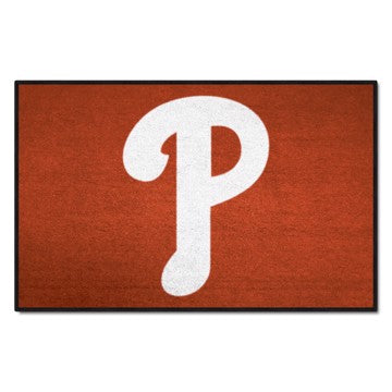 Wholesale-Philadelphia Phillies Starter Mat MLB Accent Rug - 19" x 30" SKU: 29040