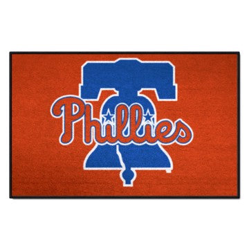 Wholesale-Philadelphia Phillies Starter Mat MLB Accent Rug - 19" x 30" SKU: 6453