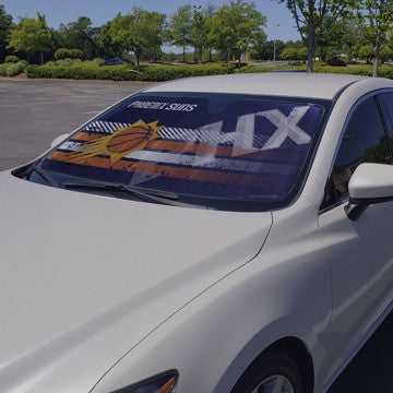 Wholesale-Phoenix Suns Auto Shade NBA Windshield Sun Shade - 59" x 29.5" SKU: 33483