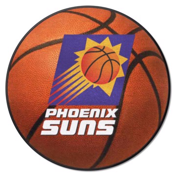 Wholesale-Phoenix Suns Basketball Mat - Retro Collection NBA Accent Rug - Round - 27" diameter SKU: 35375
