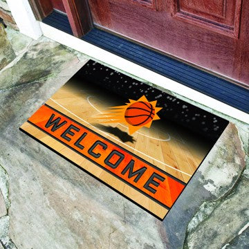 Wholesale-Phoenix Suns Crumb Rubber Door Mat NBA Outdoor Door Mat - 18" x 30" SKU: 21963