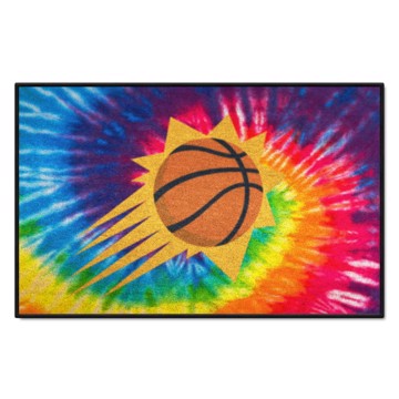 Wholesale-Phoenix Suns Starter Mat - Tie Dye NBA Accent Rug - 19" x 30" SKU: 34413