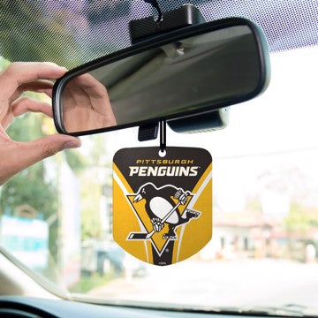 Wholesale-Pittsburgh Penguins Air Freshener 2-pk NHL Interior Auto Accessory - 2 Piece SKU: 61600