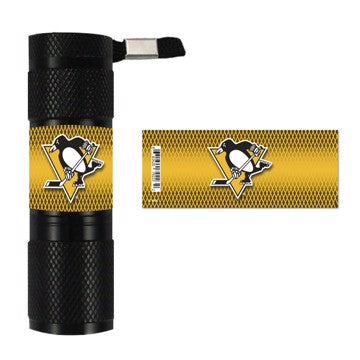 Wholesale-Pittsburgh Penguins Flashlight NHL 1.1" H x 0.3" W x 3.4" L SKU: 62350