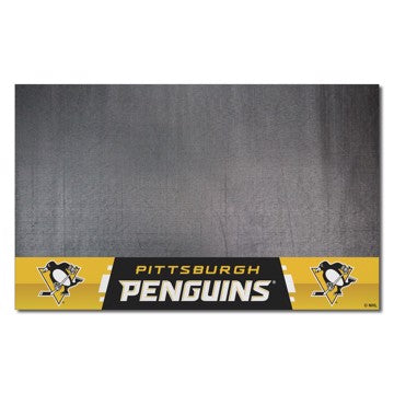 Wholesale-Pittsburgh Penguins Grill Mat NHL Vinyl Mat - 26" x 42" SKU: 14247