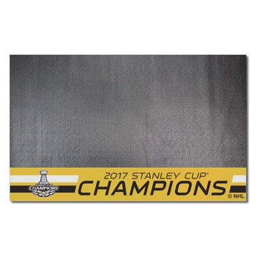 Wholesale-Pittsburgh Penguins Grill Mat NHL Vinyl Mat - 26" x 42" SKU: 18250