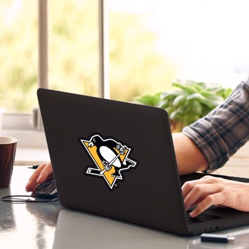 Wholesale-Pittsburgh Penguins Matte Decal NHL 1 piece - 5” x 6.25” (total) SKU: 30829