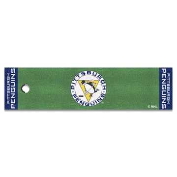 Wholesale-Pittsburgh Penguins Putting Green Mat - Retro Collection NHL 18" x 72" SKU: 35570