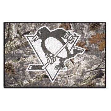 Wholesale-Pittsburgh Penguins Starter Mat - Camo NHL Accent Rug - 19" x 30" SKU: 34503