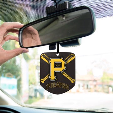 Wholesale-Pittsburgh Pirates Air Freshener 2-pk MLB Interior Auto Accessory - 2 Piece SKU: 61554