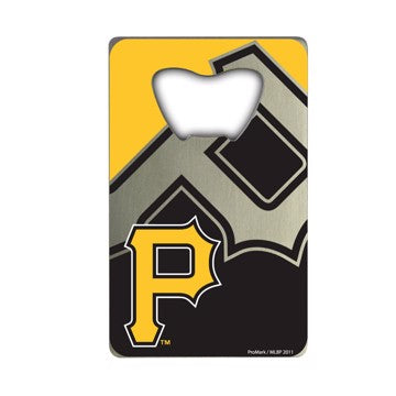 Wholesale-Pittsburgh Pirates Credit Card Bottle Opener MLB Bottle Opener SKU: 62538
