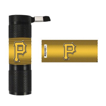 Wholesale-Pittsburgh Pirates Flashlight MLB 1.1" H x 0.3" W x 3.4" L SKU: 62279