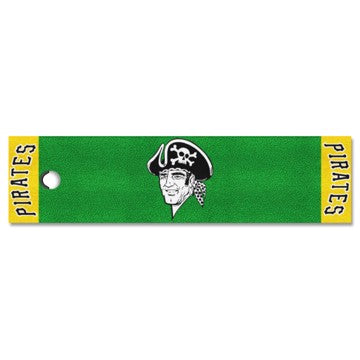 Wholesale-Pittsburgh Pirates Putting Green Mat - Retro Collection MLB 18" x 72" SKU: 2081
