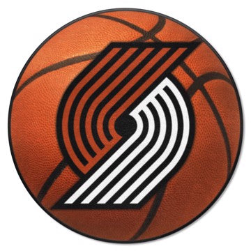 Wholesale-Portland Trail Blazers Basketball Mat NBA Accent Rug - Round - 27" diameter SKU: 10198