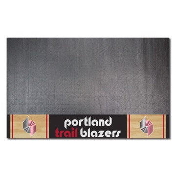 Wholesale-Portland Trail Blazers Grill Mat - Retro Collection NBA Vinyl Mat - 26" x 42" SKU: 35380