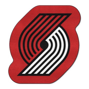 Wholesale-Portland Trail Blazers Mascot Mat NBA Accent Rug - Approximately 32.8" x 36" SKU: 21355