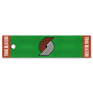 Wholesale-Portland Trail Blazers Putting Green Mat NBA 18" x 72" SKU: 9391