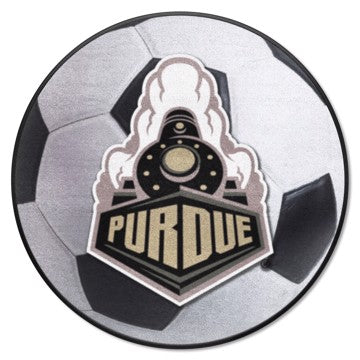 Wholesale-Purdue Boilermakers Soccer Ball Mat 27" diameter SKU: 1072