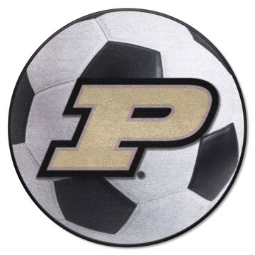 Wholesale-Purdue Boilermakers Soccer Ball Mat 27" diameter SKU: 16830