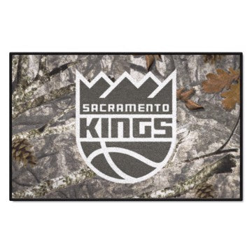 Wholesale-Sacramento Kings Starter Mat - Camo NBA Accent Rug - 19" x 30" SKU: 34416